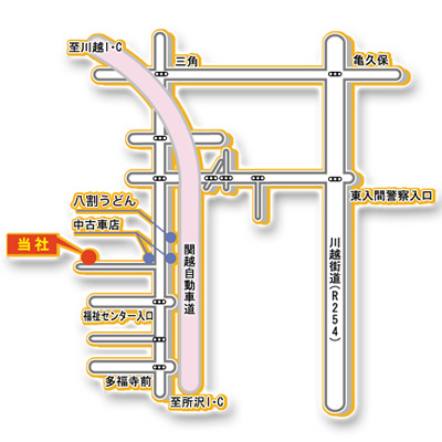 有限会社ワタベギラッド/地図